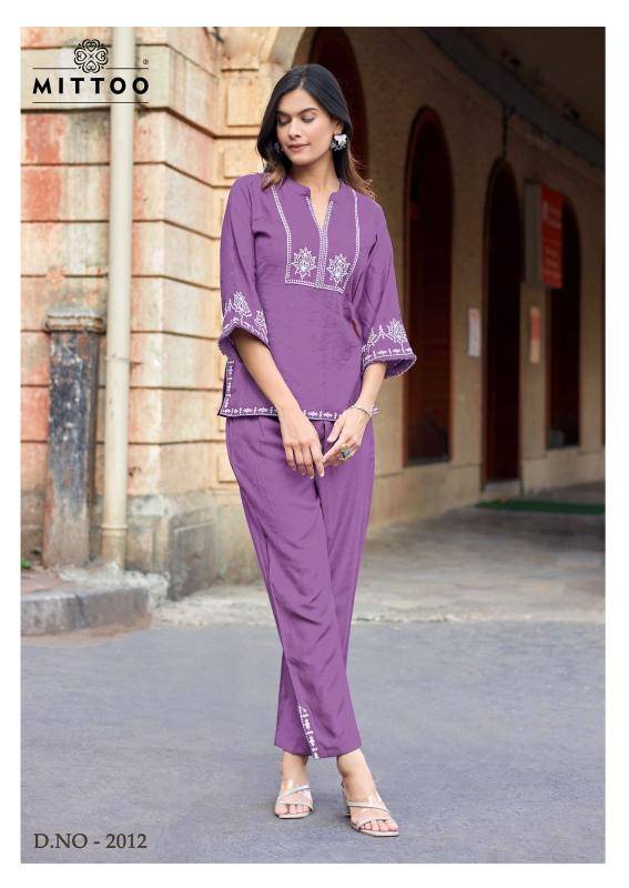 Mittoo korra vol 2 coord set Kurti wholesaler in Karnataka